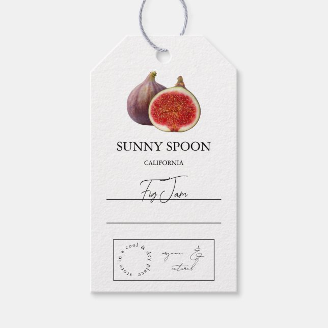 Fig Hang Tag Geschenkanhänger (Vorderseite)