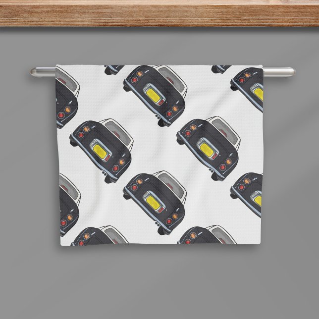 Figarations Black Figaro Voiture Motif Serviette d (If you love black figaro cars and kitchen towels, this is just for you)
