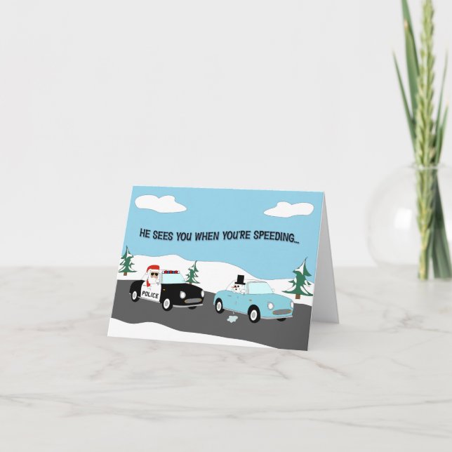 Figaro Holiday Card Karte (Vorderseite)