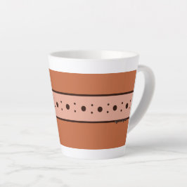 Figdewdrop Entspannungstasse Orange kleine Latte T Milchtasse