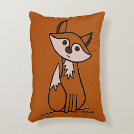 figdewdrop Fig the Fox Accent Pillow Dekokissen
