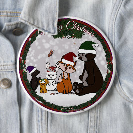 Figdewdrop Frohe Weihnachten Runde Knöpfe Button