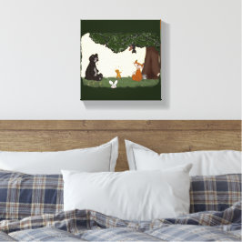 figdewdrop Spring Day Stretched Canvas Print Leinwanddruck