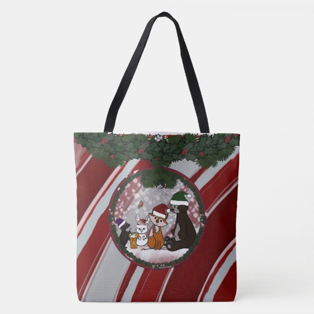 Figdewdrop Weihnachten Große Tote-Tasche Tasche (Vorderseite)