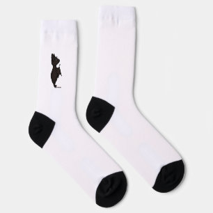 figdewdrops Blinky der Fledermaus-Crewsocken Socken