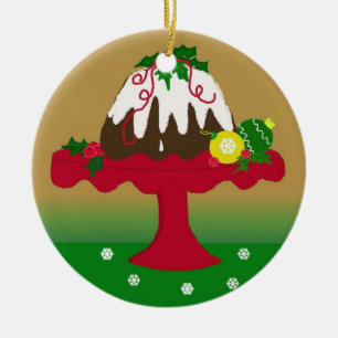 Figgy Pudding Keramikornament