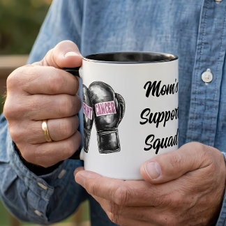 Fight Cancer Boxing Gloves Tasse