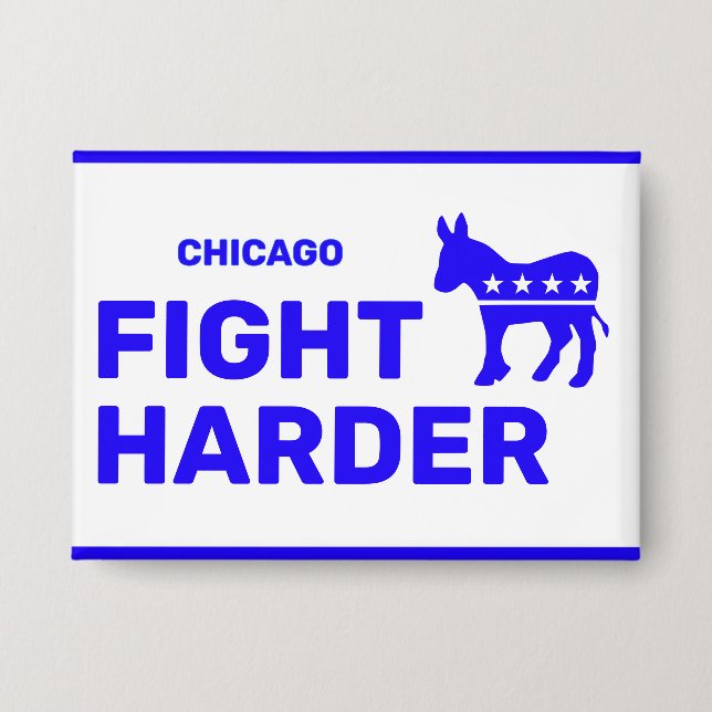 Fight Harder™-Taste (Anpassen!) Button (Vorderseite)