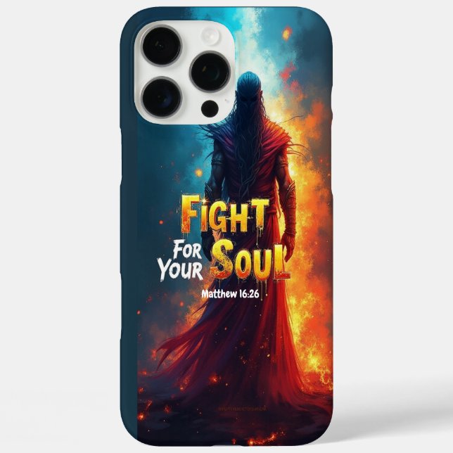Fight iPhone 16 Pro Max Hülle (Rückseite)