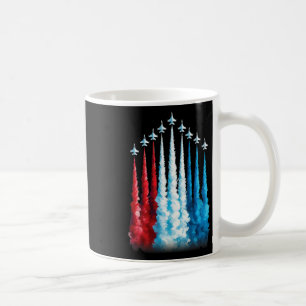 Fighter Jets American Flag für 4. Juli Patriot Kaffeetasse