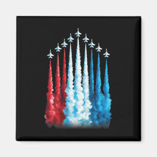 Fighter Jets American Flag für 4. Juli Patriot Magnet