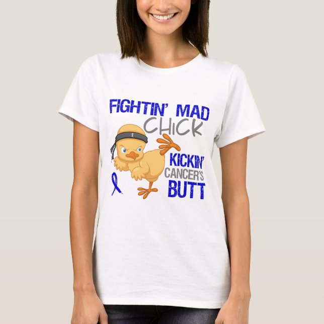 Fightin Küken-Darmkrebs T-Shirt (Vorderseite)