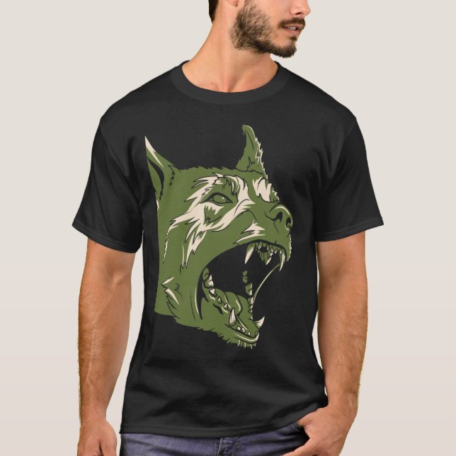 Fighting dog T-Shirt (Vorderseite)