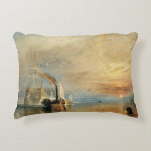 Fighting Temeraire von Joseph Turner, Maritime-Kun Zierkissen
