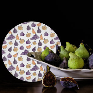 Figs and Grapes, Purple Food  Schneidebrett