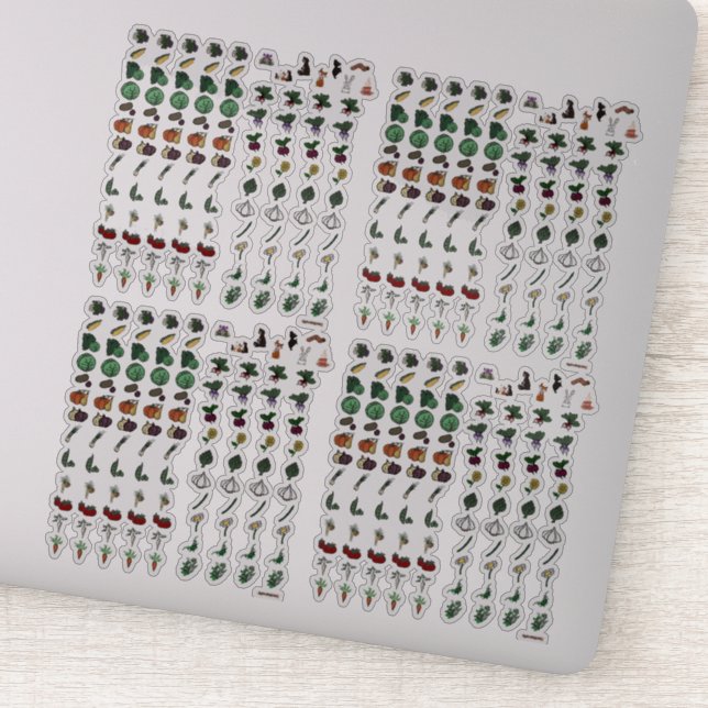 Fig's Garden Stickers Sheet (Détail)