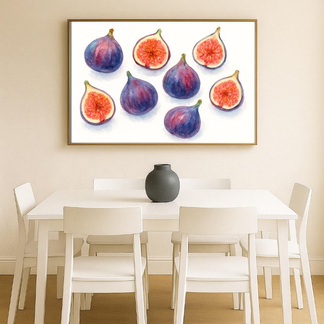 Figs Watercolor Art Poster (Von Creator hochgeladen)