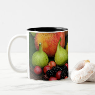 Figues de fruits Blackberries Pêcher la Mug