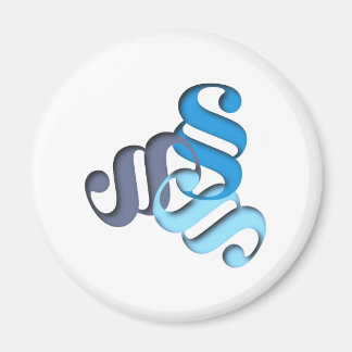 Figur Buchstabe paragraph shape letter Magnet