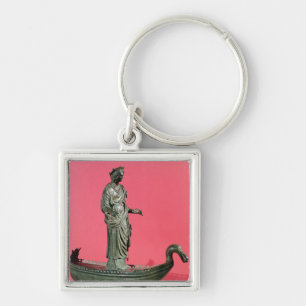 Figürchen der Göttin Sequana Schlüsselanhänger