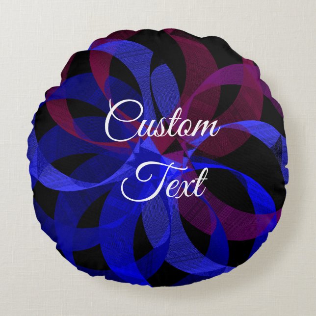 Figure 8 Coussin circulaire géométrique (Devant)