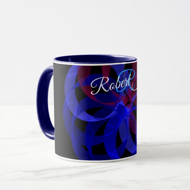 Figure 8 Geometric Coffee Mug Tasse (Vorderseite Links)