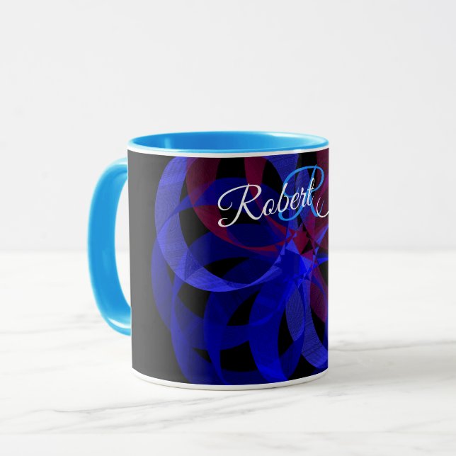 Figure 8 Geometric Coffee Mug Tasse (Vorderseite Links)