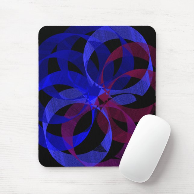 Figure 8 Geometric Mouse Pad Mousepad (Mit Mouse)
