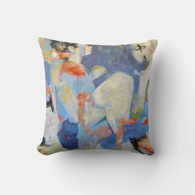 Figure abstraite coussin (Recto)