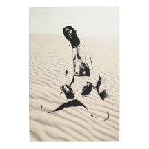 Figure de 20'' x 30'' dans le sable