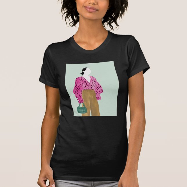 Figure de mode debout - Pointe Polka haut (Devant)