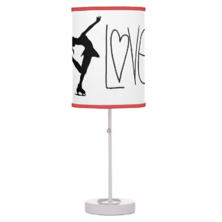 Figure Patinage Love Lamp