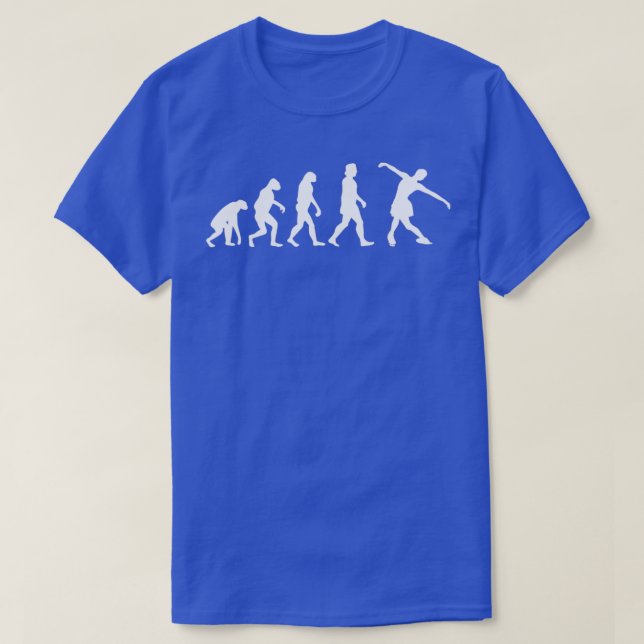 Figure Skating Evolution T-Shirt (Design vorne)