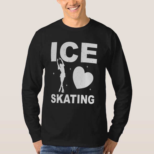 Figure Skating Ice Skating Girls Figure Skating  1 T-Shirt (Vorderseite)