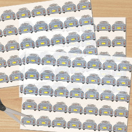 Figures Lapis Grey Figaro Car Tissue Paper Seidenpapier