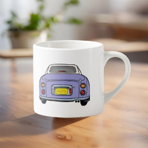 Figures Name Lilac Figaro Car Espresso Cup Espressotasse
