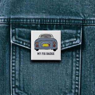 Figures Niedlich Lapis Gray Figaro Auto Name Button