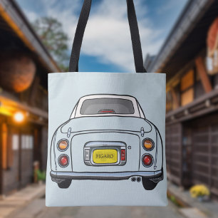 Figures Niedlich Pale Aqua Figaro Name Tote Bag Tasche