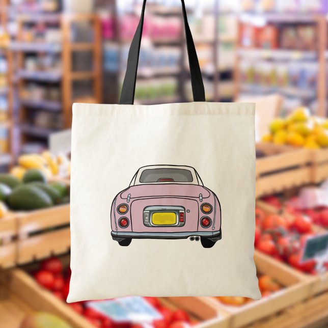 Figures Niedlich Pink Figaro Auto Tote Bag Tragetasche (Fun tote bag for the pink figaro car owner)