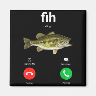 Fih Anruf Ablehnen Akzeptieren Lustiger Telefonanr Magnet