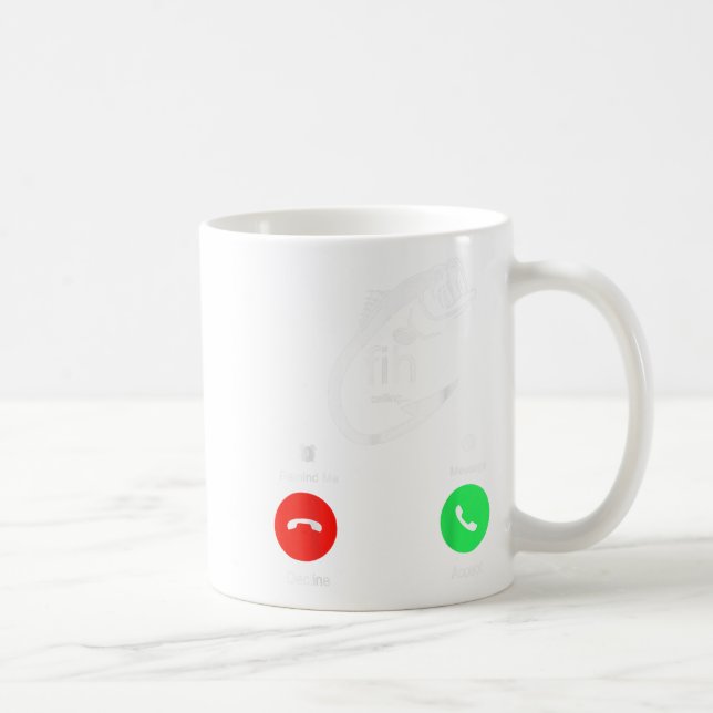 Fih-Aufruf Erinnerung an Nachricht-Deklaration akz Kaffeetasse (Rechts)