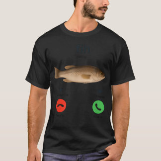 Fih Calling Funny Fish Meme Anruf kommt T-Shirt