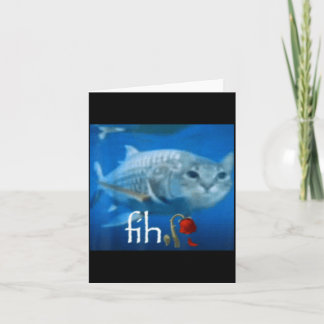 Fih Meme Lustige Katze Fisch - Ai Fisch Katze Meme Karte