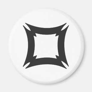 FIHANKRA   Adinkra Symbol des Schutzes und der Magnet
