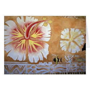 Fiji, art mural.