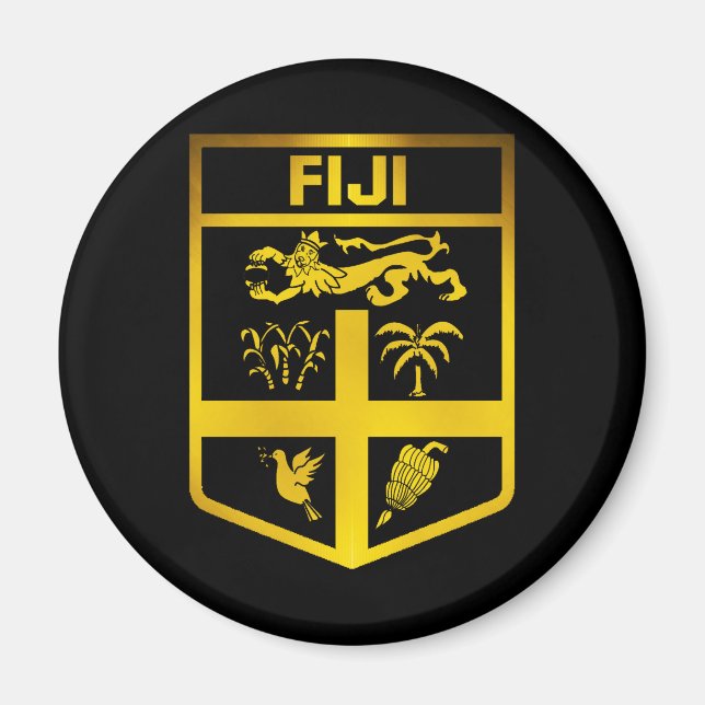 Fiji Emblem Magnet (Vorne)
