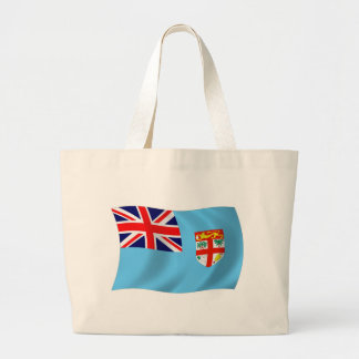 Fiji Flag Tote Bag Jumbo Stoffbeutel