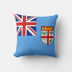 Fiji Flag x Flag Pillow Kissen