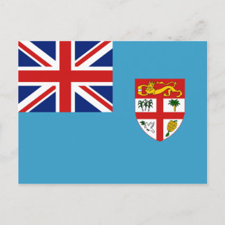 Fiji-Flagge Postkarte