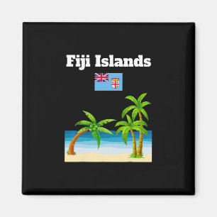 Fiji-Inseln Liebhaber Reise Souvenir Fidschi-Flagg Magnet